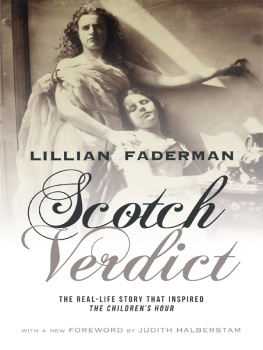 Cumming Gordon Helen Scotch verdict : the real-life story that inspired The childrens hour