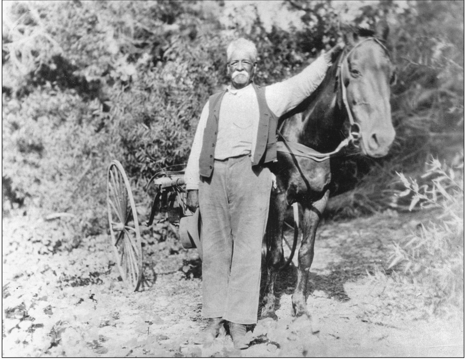 Maintaining the irrigation system that carried the waters from the Santa Ana - photo 9