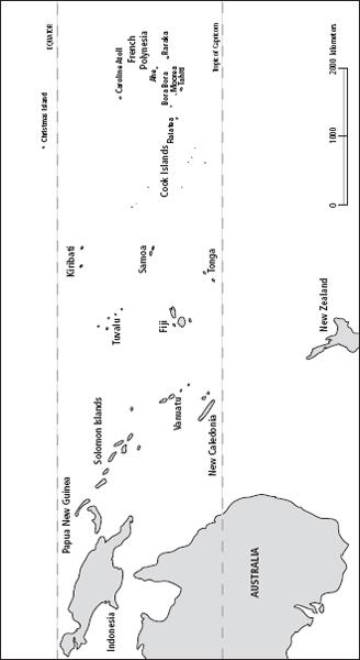 Caroline Atoll route taken on the first voyage of discovery before entering - photo 3