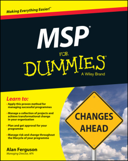 Ferguson MSP for dummies