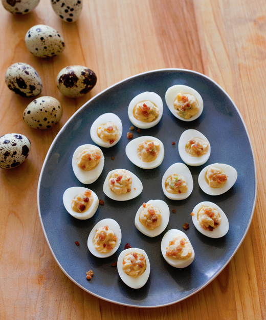 Mini KIMCHI DEVILED EGGS makes 48 Mini deviled eggs may be among the best - photo 13