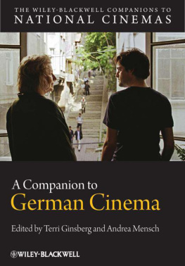 Ginsberg Terri - A companion to German cinema