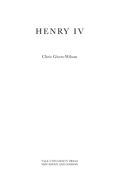 Copyright 2016 Chris Given-Wilson All rights reserved This book may not be - photo 2