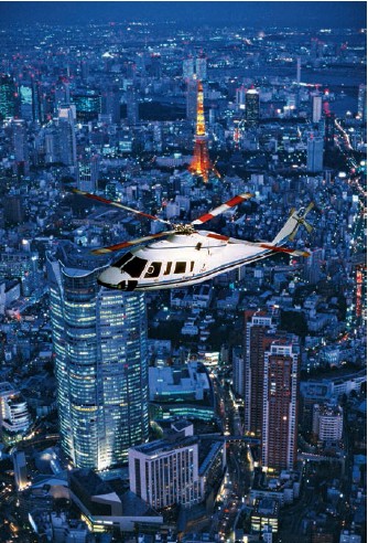 A helicopter cruise takes in Tokyo Tower and sprawling central Tokyo For the - photo 13