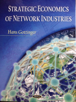 Gottinger - Strategic economics of network industries