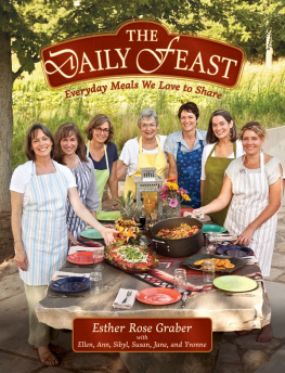 Graber The daily feast : everyday meals we love to share