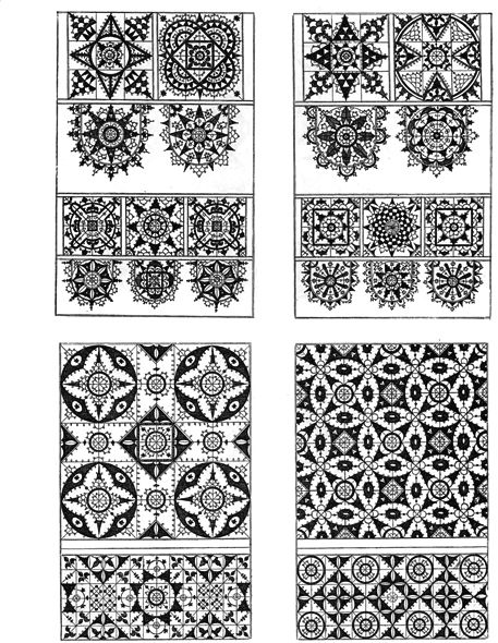 Pictorial archive of lace designs 325 historic examples - photo 2