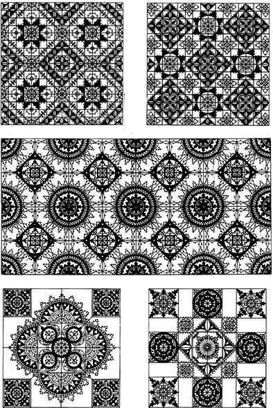 Pictorial archive of lace designs 325 historic examples - photo 4