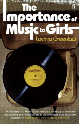 Greenlaw - The Importance of Music to Girls