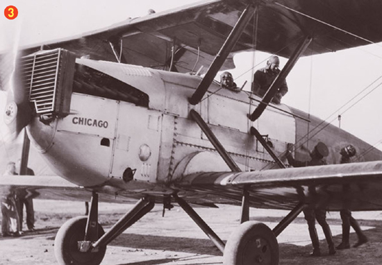 THE CHICAGO READY FOR TAKEOFF WITH PILOT LOWELL SMITH AND MECHANIC LESLIE - photo 10