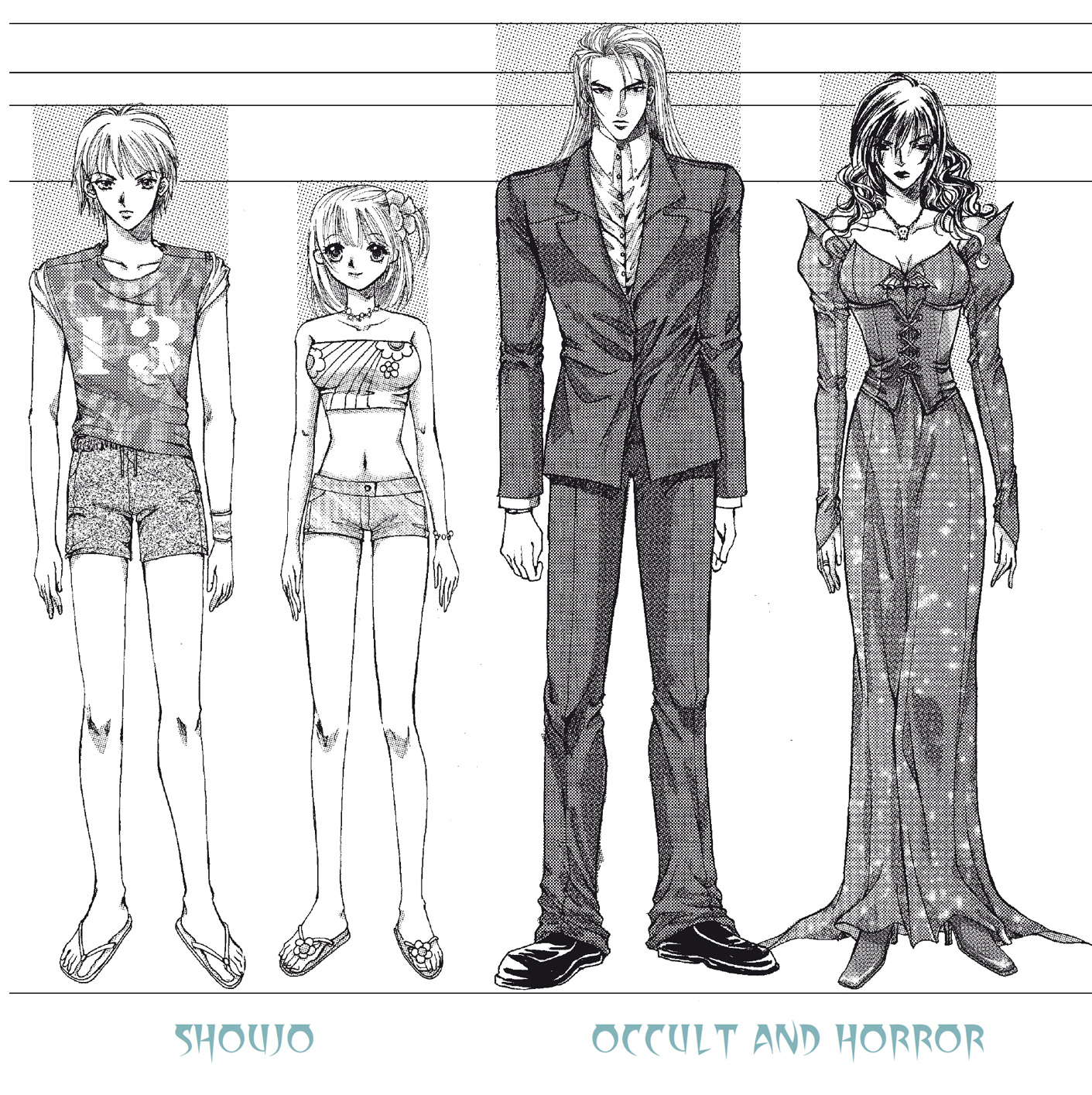 Elegant Occult Horror Characters Are more mature than shoujo characters - photo 9