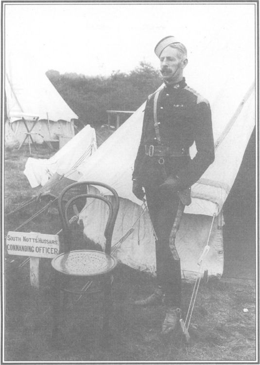 Colonel Lancelot Rolleston a man with his own caption at Summer camp - photo 5