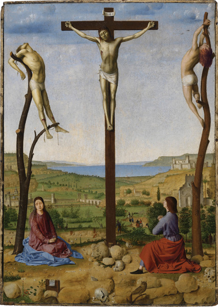 Fig 8 Antonello da Messina Calvary 1475 The well-tended landscape the - photo 9