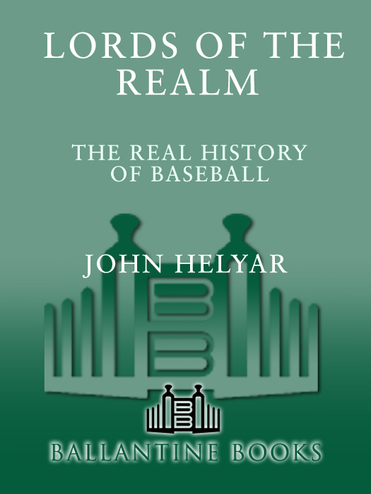 ENLIGHTENING AND PROVOCATIVE Publishers Weekly A MUST-READ FOR BASEBALL FANS - photo 1