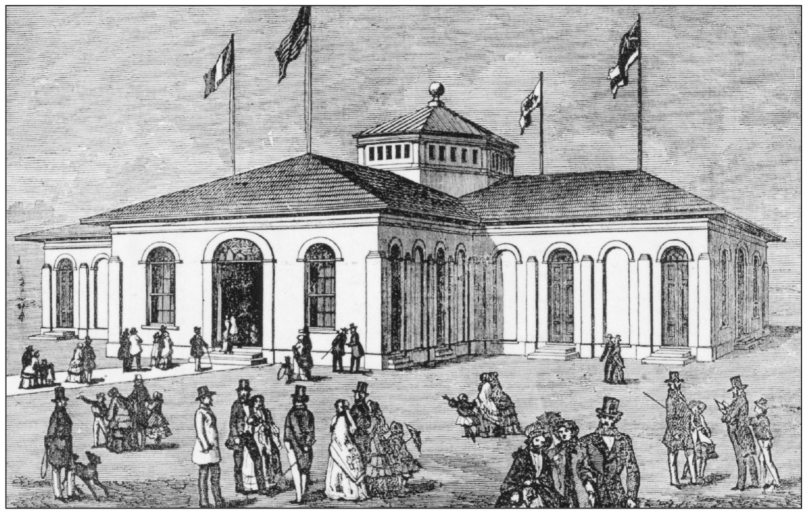 In the 1850s the fair was held in a different venue each year to give as many - photo 11