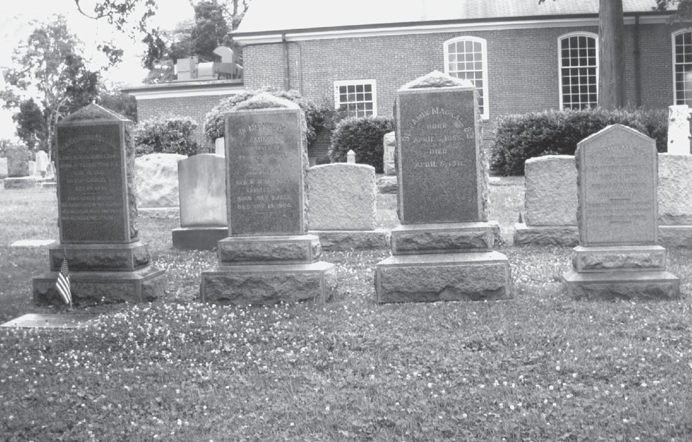 Mackall Family Tombstones These two rows of tombstones in the Lewinsville - photo 3