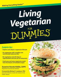 Hobbs Suzanne Havala - Living vegetarian for dummies