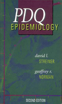 title PDQ Epidemiology PDQ Series author Norman Geoffrey R - photo 1