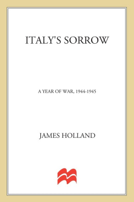 Holland - Italys sorrow : a year of war, 1944-1945