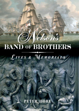 Hore Peter - Nelsons band of brothers : lives and memorials