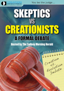 Creation International Ministries Skeptics vs. Creationists: A formal debate hosted by the Sydney Morning Herald