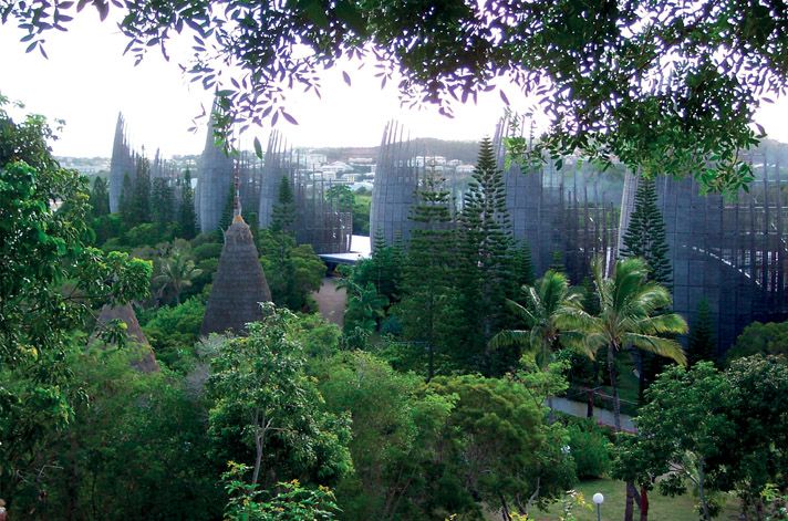 Jean Marie Tjibaou Cultural Center for Kanak Population New Caledonia - photo 3