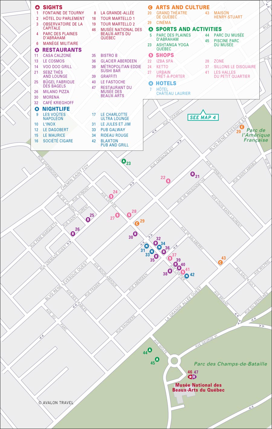 Map 4 Saint-Jean-Baptiste and Saint-Roch map halves follow - photo 11