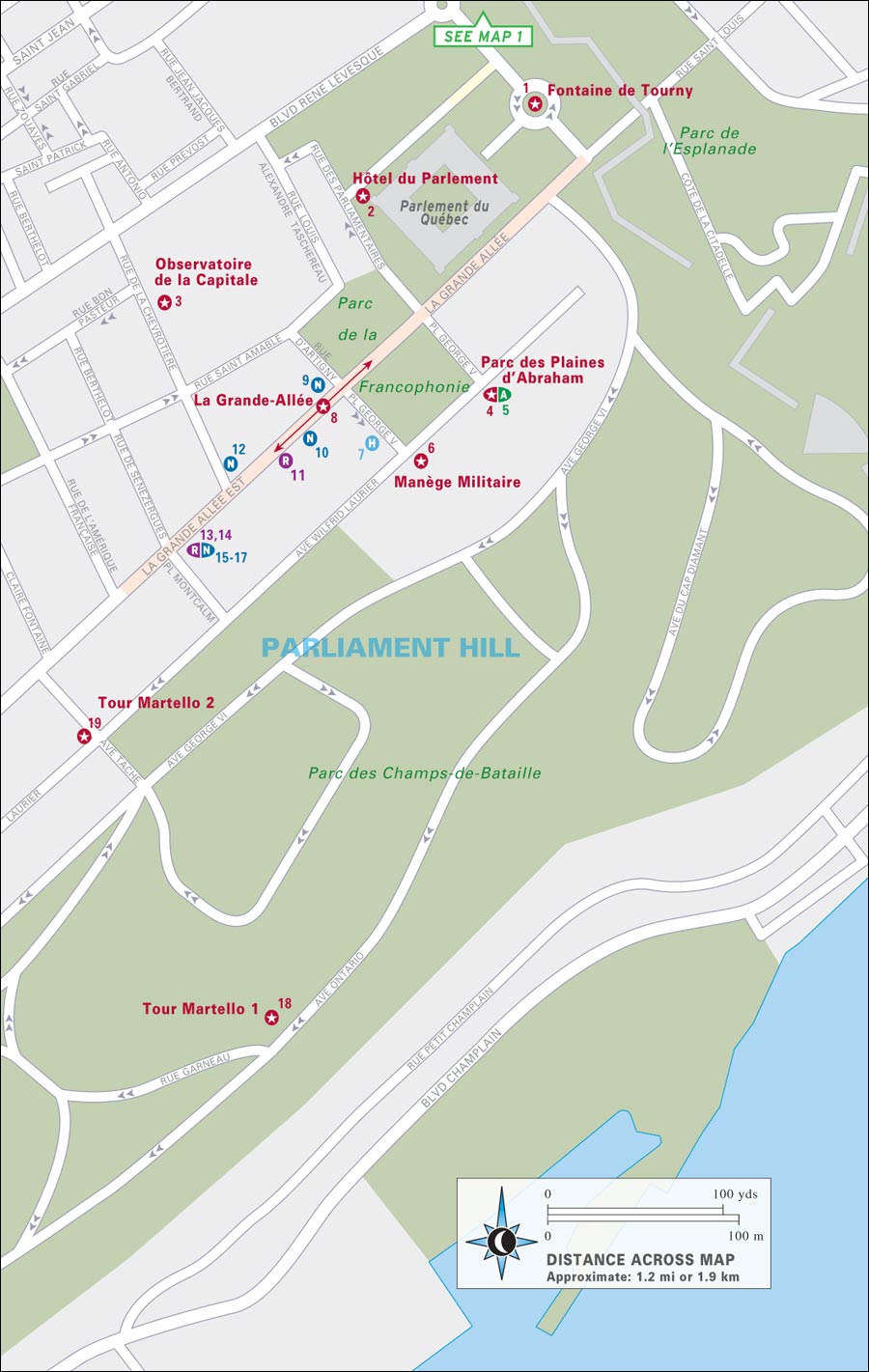 Map 4 Saint-Jean-Baptiste and Saint-Roch map halves follow - photo 12