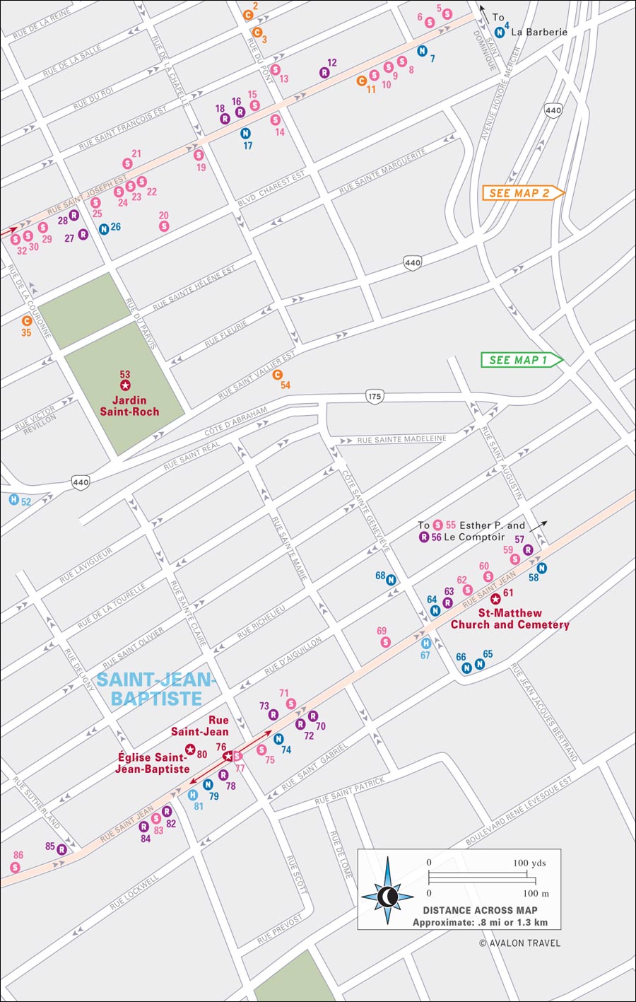 Map 5 Greater Qubec City map halves follow - photo 15