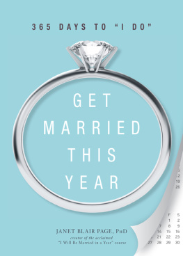 Janet Dr - Get Married This Year: 365 Days to I Do