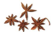 Star anise is an eight-pointed dried tree pod encasing shiny black seeds with a - photo 14