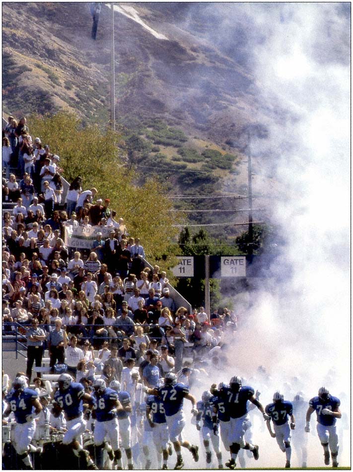 Page 2 Wild Blue Yonder The High Flying Story of BYU Football by - photo 2