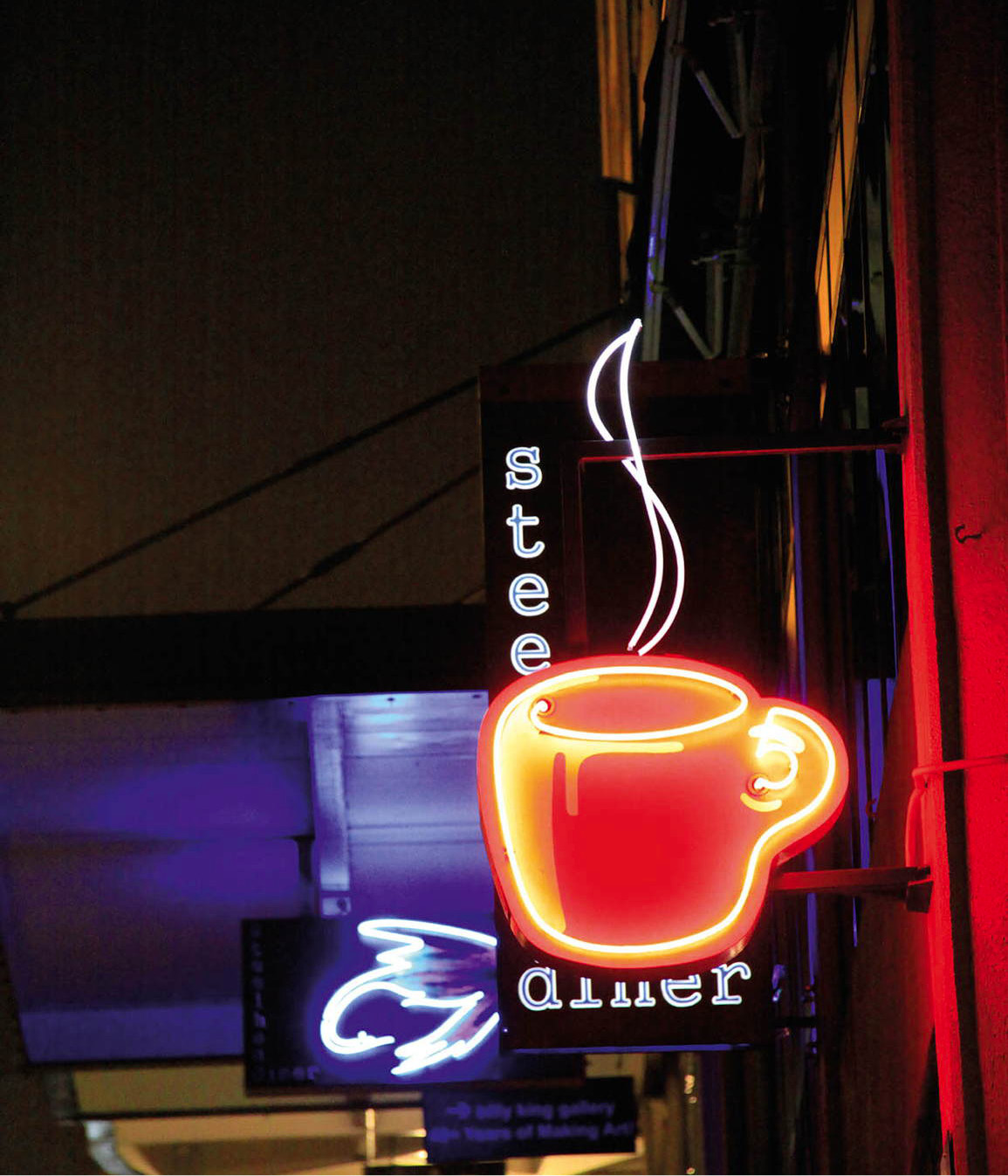 A coffee shop sign in this city of coffee-lovers Nathaniel GonzalesAPA - photo 6