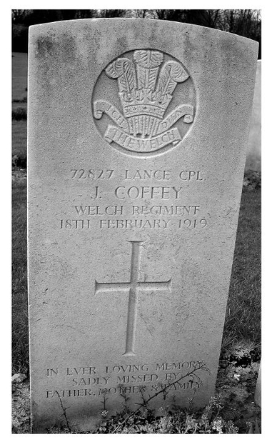 Lance Corporal James Coffey Last man of the battalion to die in France - photo 2