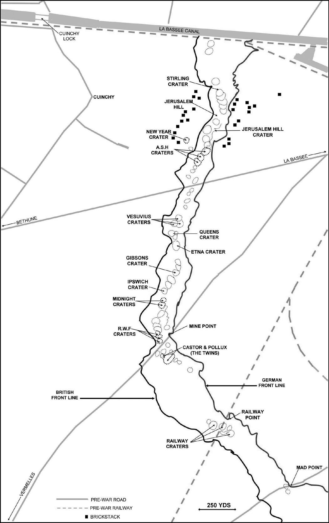 Map 3 The craters from the Brickstacks to Mad Point Map 4 The Bunny - photo 4