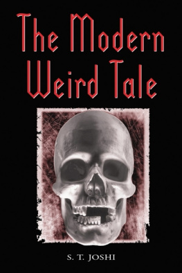 Joshi - The Modern Weird Tale: A Critique of Horror Fiction