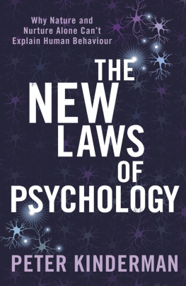 Kinderman - The new laws of psychology