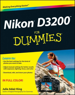 King - Nikon D3200 for dummies