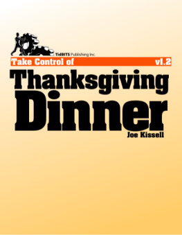 Kissell - Take Control of Thanksgiving Dinner