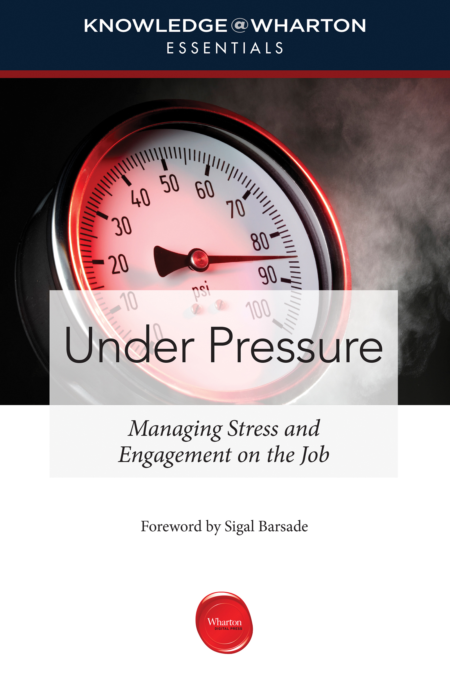 Under Pressure Managing Stress and Engagement on the Job Foreword by SIGAL - photo 1