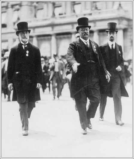 From left to right Mayor William Jay Gaynor Theodore Roosevelt and Cornelius - photo 1