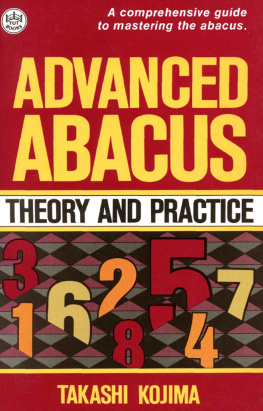 Kojima - Advanced Abacus : Japanese Theory and Practice