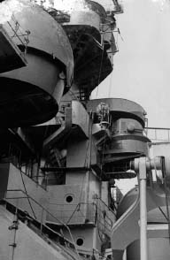 Tirpitz A close-up of the superstructure in July 1942 after modifications that - photo 19