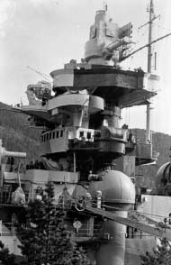 Tirpitz The modified bridge photographed in Faettenfjord in July 1942 Both - photo 20