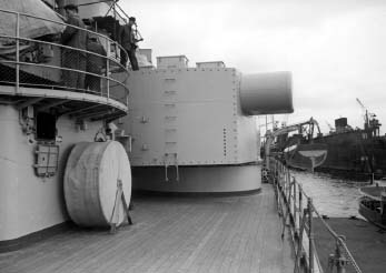 Bismarck Rear of one of the ships 15cm 59in twin secondary batteries it is - photo 8