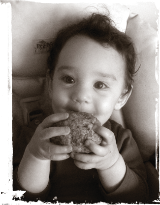 Our daughter Tess samples her first meatball at eleven months To my wife - photo 2