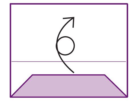 Turn over bottom to top A Valley-fold the bottomedge to the crease - photo 14