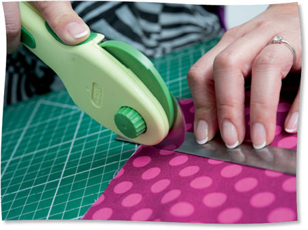 Cutting Rotary cutter a rotary cutter greatly increases the speed and accuracy - photo 2