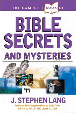 Lang - The complete book of Bible secrets and mysteries