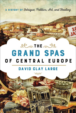 Large - The grand spas of Central Europe : a history of intrigue, politics, art, and healing